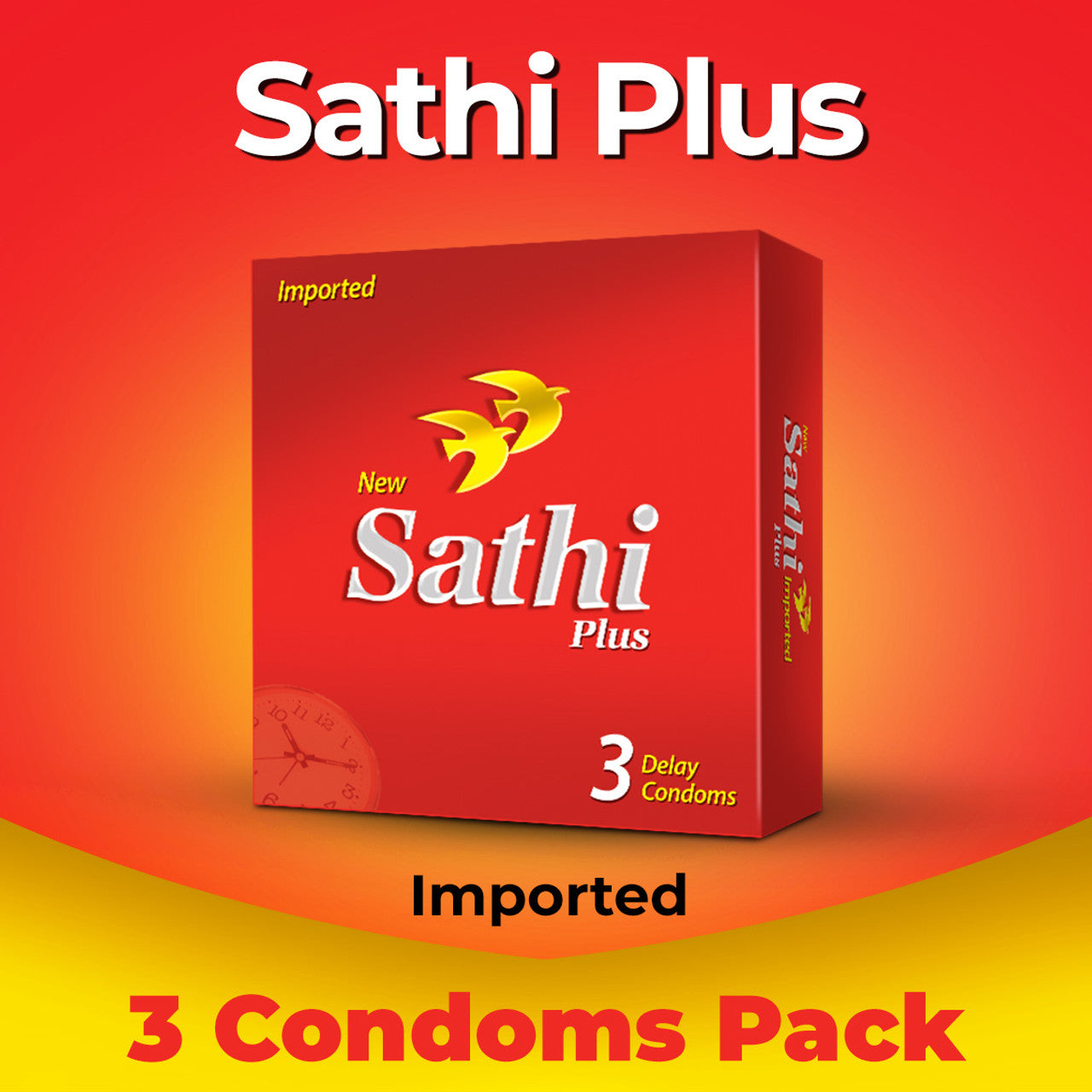 Sathi Plus - Pack of 5-Condom Dispenser